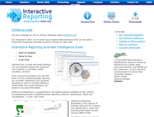 Tablet Screenshot of interactivereporting.com